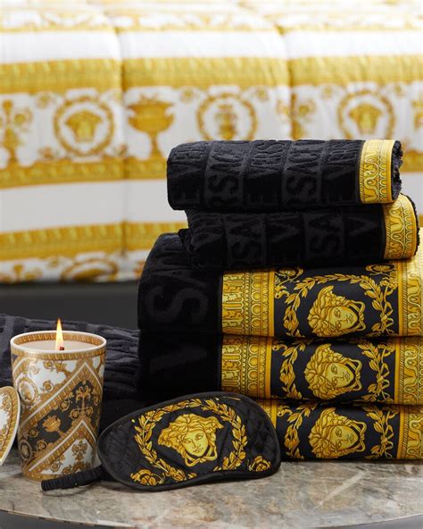 versace bath towel|versace towels set.